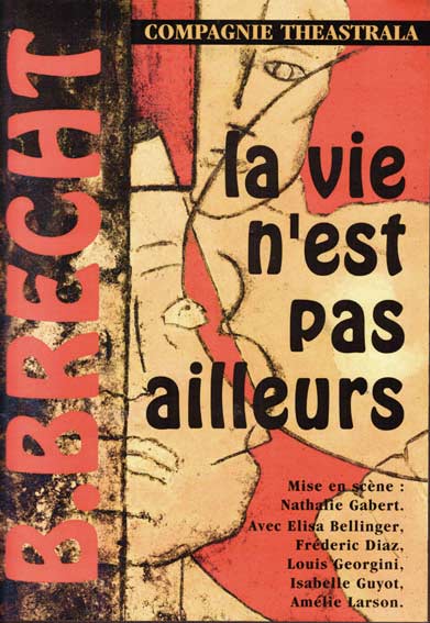 Arnaud Fromont , affiche théatre, berthold brecht